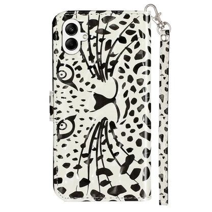 For Samsung Galaxy A06 Case 3D Pattern Printed Phone Leather Phone Cover