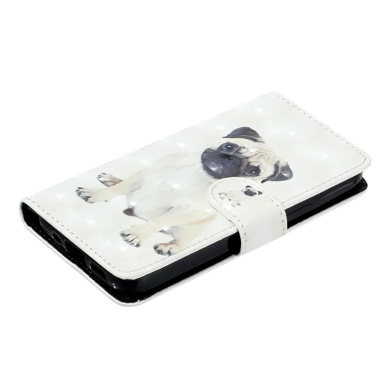 For Samsung Galaxy A06 Case 3D Pattern Printed Phone Leather Phone Cover