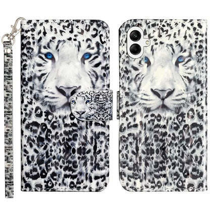 For Samsung Galaxy A06 Case 3D Pattern Printed Phone Leather Phone Cover