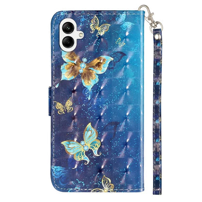 For Samsung Galaxy A06 Case 3D Pattern Printed Phone Leather Phone Cover