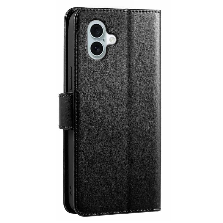 For iPhone 16 Plus Case Card Holder Wallet Leather Phone Cover Stand