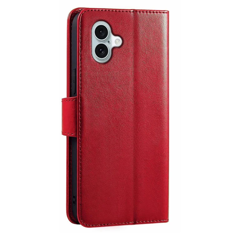For iPhone 16 Plus Case Card Holder Wallet Leather Phone Cover Stand