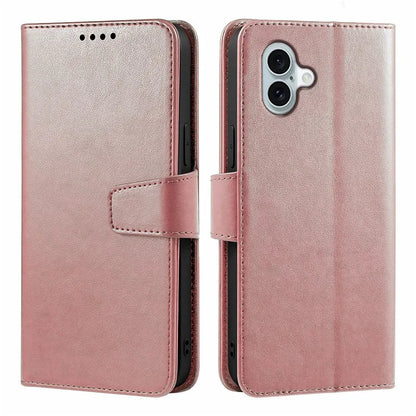For iPhone 16 Plus Case Card Holder Wallet Leather Phone Cover Stand