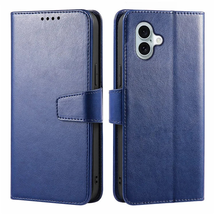 For iPhone 16 Plus Case Card Holder Wallet Leather Phone Cover Stand