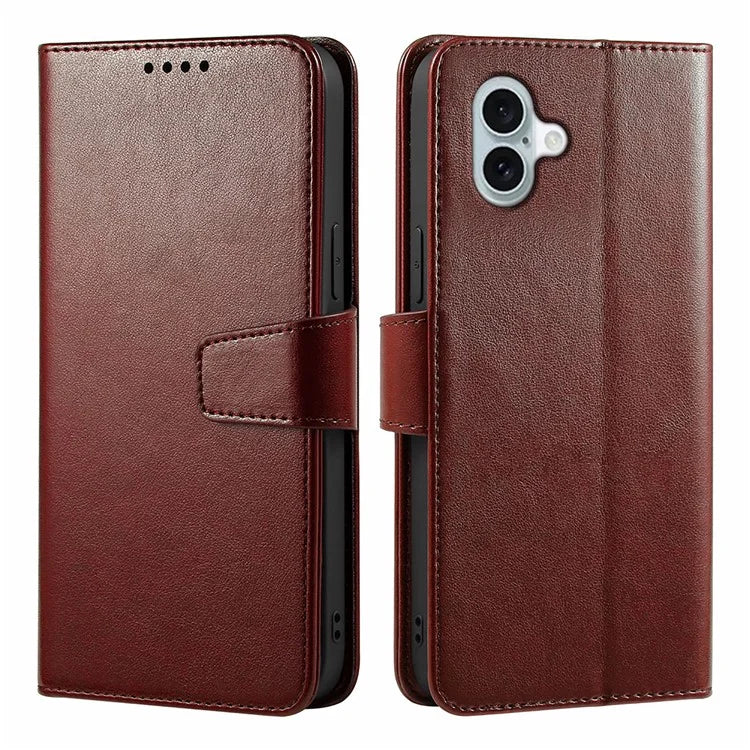 For iPhone 16 Plus Case Card Holder Wallet Leather Phone Cover Stand