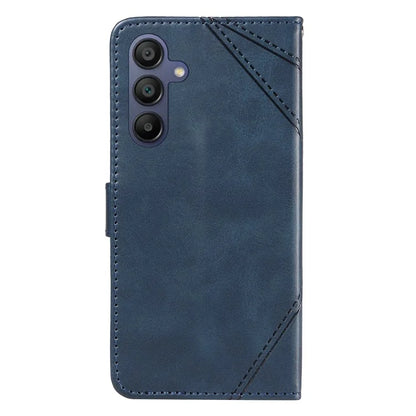 For Samsung Galaxy A16 5G Case Leather Geometric Line Wallet Phone Cover with Wrist Strap
