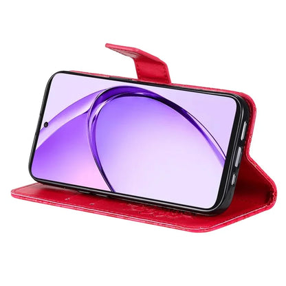 KT Imprinting Flower Series-1 For Oppo A3 Pro (Global) 5G  /  A3 Pro (India) 5G Case Sunflower Leather Wallet Folio Phone Cover