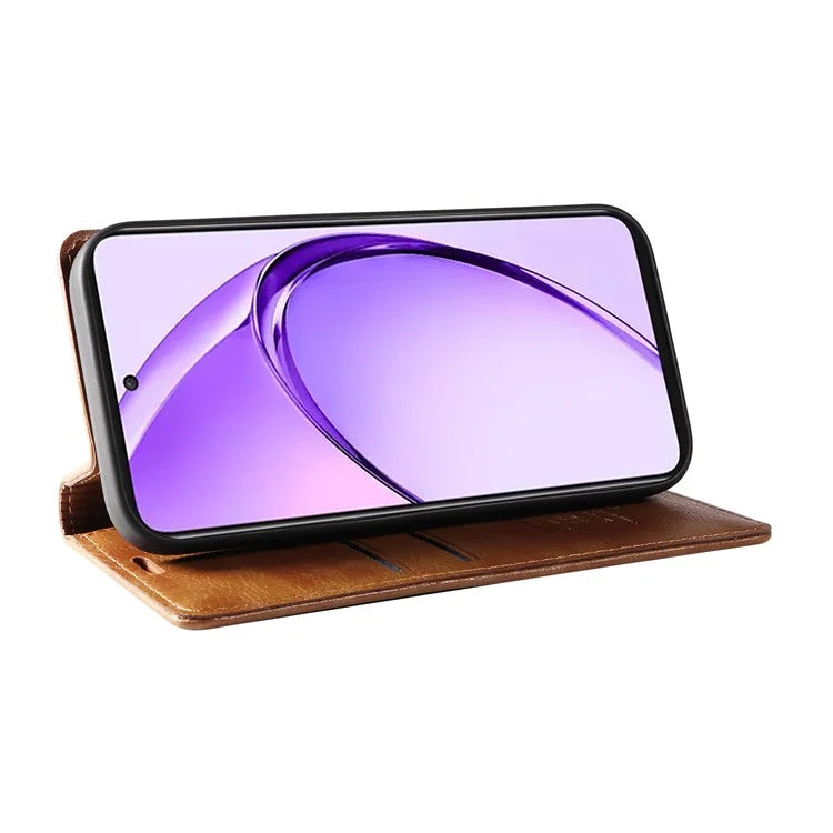 YIKATU YK-006 For Oppo A3 Pro (Global) 5G  /  A3 Pro (India) 5G Case Wallet Litchi Grain Leather Phone Cover Magnetic Auto-Absorbed