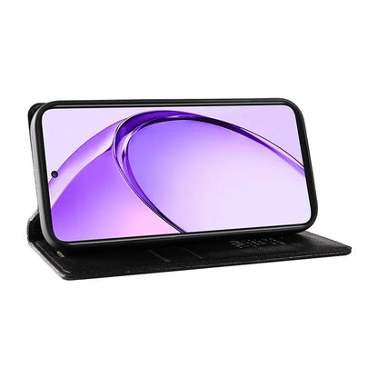 YIKATU YK-006 For Oppo A3 Pro (Global) 5G  /  A3 Pro (India) 5G Case Wallet Litchi Grain Leather Phone Cover Magnetic Auto-Absorbed