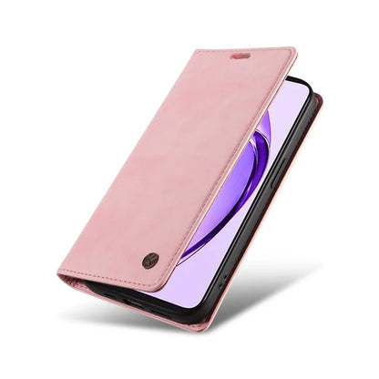 YIKATU YK-006 For Oppo A3 Pro (Global) 5G  /  A3 Pro (India) 5G Case Wallet Litchi Grain Leather Phone Cover Magnetic Auto-Absorbed