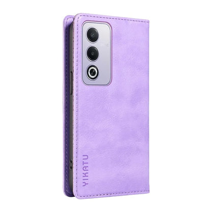 YIKATU YK-006 For Oppo A3 Pro (Global) 5G  /  A3 Pro (India) 5G Case Wallet Litchi Grain Leather Phone Cover Magnetic Auto-Absorbed