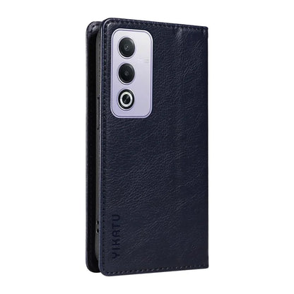 YIKATU YK-006 For Oppo A3 Pro (Global) 5G  /  A3 Pro (India) 5G Case Wallet Litchi Grain Leather Phone Cover Magnetic Auto-Absorbed