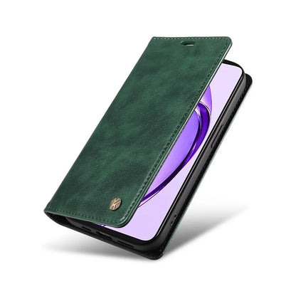 YIKATU YK-006 For Oppo A3 Pro (Global) 5G  /  A3 Pro (India) 5G Case Wallet Litchi Grain Leather Phone Cover Magnetic Auto-Absorbed
