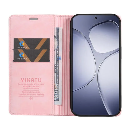YIKATU YK-006 For Xiaomi Redmi K70 Ultra Case Wallet Litchi Grain Leather Phone Cover Magnetic Auto-Absorbed