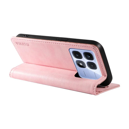 YIKATU YK-006 For Xiaomi Redmi K70 Ultra Case Wallet Litchi Grain Leather Phone Cover Magnetic Auto-Absorbed