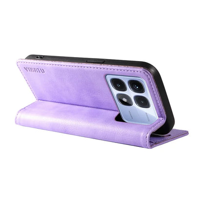 YIKATU YK-006 For Xiaomi Redmi K70 Ultra Case Wallet Litchi Grain Leather Phone Cover Magnetic Auto-Absorbed