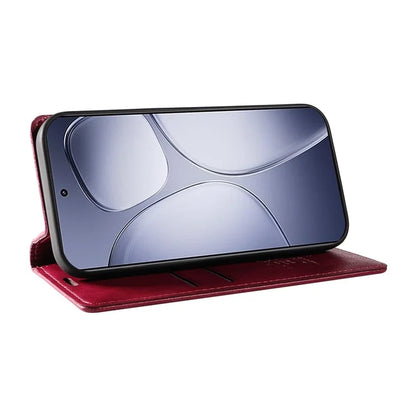 YIKATU YK-006 For Xiaomi Redmi K70 Ultra Case Wallet Litchi Grain Leather Phone Cover Magnetic Auto-Absorbed