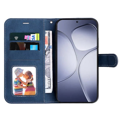 For Xiaomi Redmi K70 Ultra Case Flip Wallet Leather Phone Cover 3 Color Splicing
