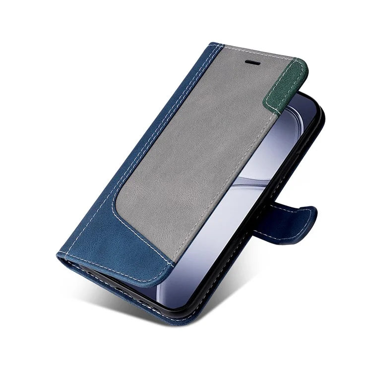 For Xiaomi Redmi K70 Ultra Case Flip Wallet Leather Phone Cover 3 Color Splicing