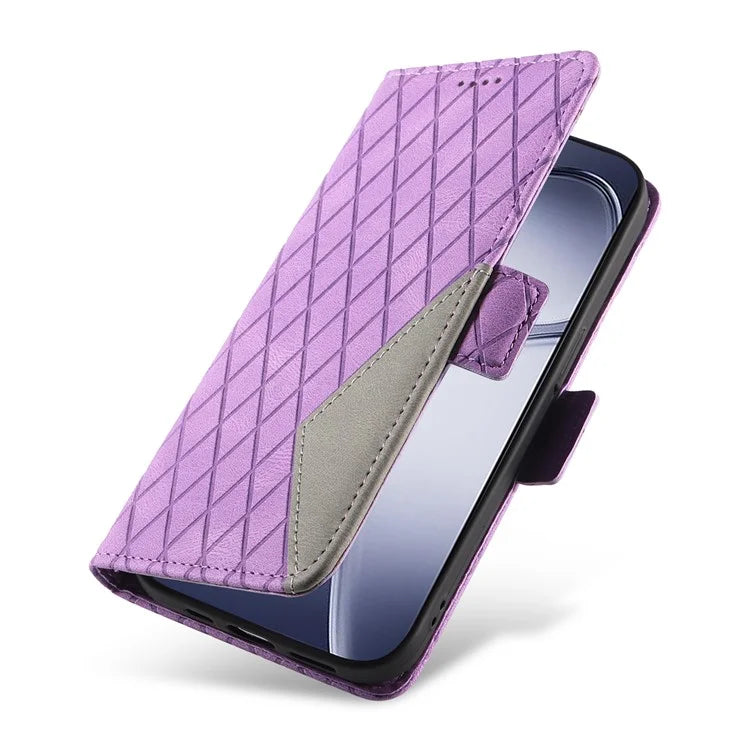 For Xiaomi Redmi K70 Ultra Case Rhombus PU Leather Flip Wallet Phone Cover