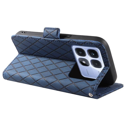 For Xiaomi Redmi K70 Ultra Case Rhombus PU Leather Flip Wallet Phone Cover