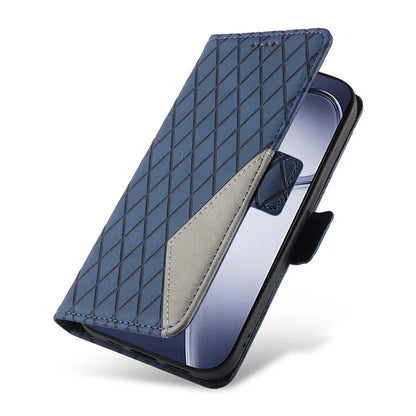 For Xiaomi Redmi K70 Ultra Case Rhombus PU Leather Flip Wallet Phone Cover