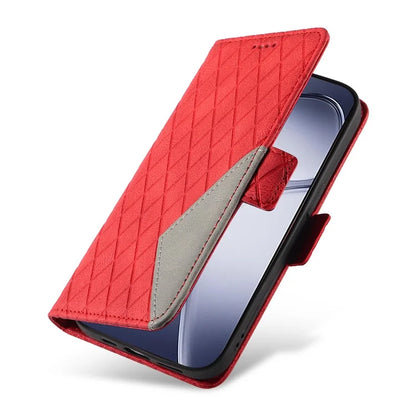 For Xiaomi Redmi K70 Ultra Case Rhombus PU Leather Flip Wallet Phone Cover