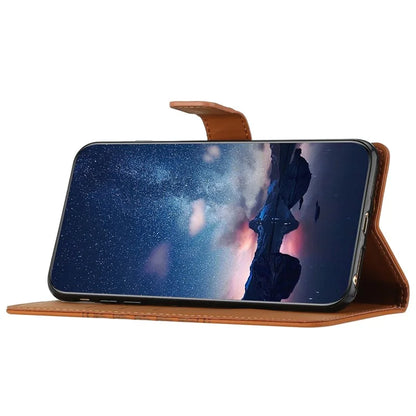 For Samsung Galaxy A06 Case Rhombus Leather Horizontal Flip Phone Cover