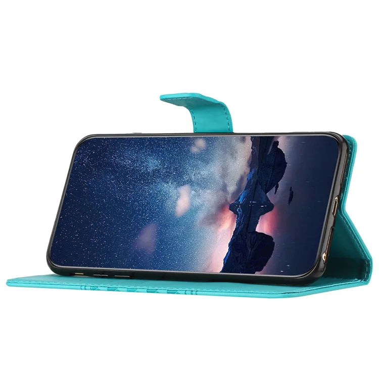 For Samsung Galaxy A06 Case Rhombus Leather Horizontal Flip Phone Cover