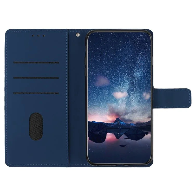 For Samsung Galaxy A06 Case Rhombus Leather Horizontal Flip Phone Cover
