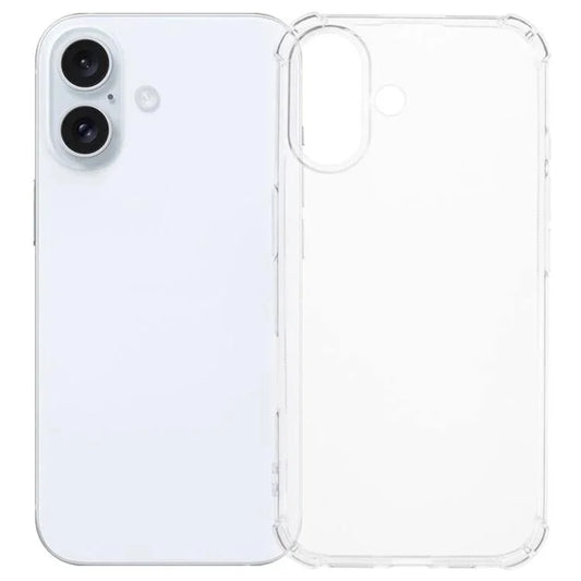 KALEBOL KLB-TPU002 For iPhone 16 Plus Case 1.5mm TPU Airbag Corners Clear Phone Cover
