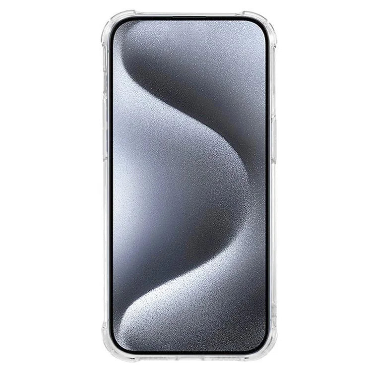 KALEBOL KLB-TPU002 For iPhone 16 Plus Case 1.5mm TPU Airbag Corners Clear Phone Cover