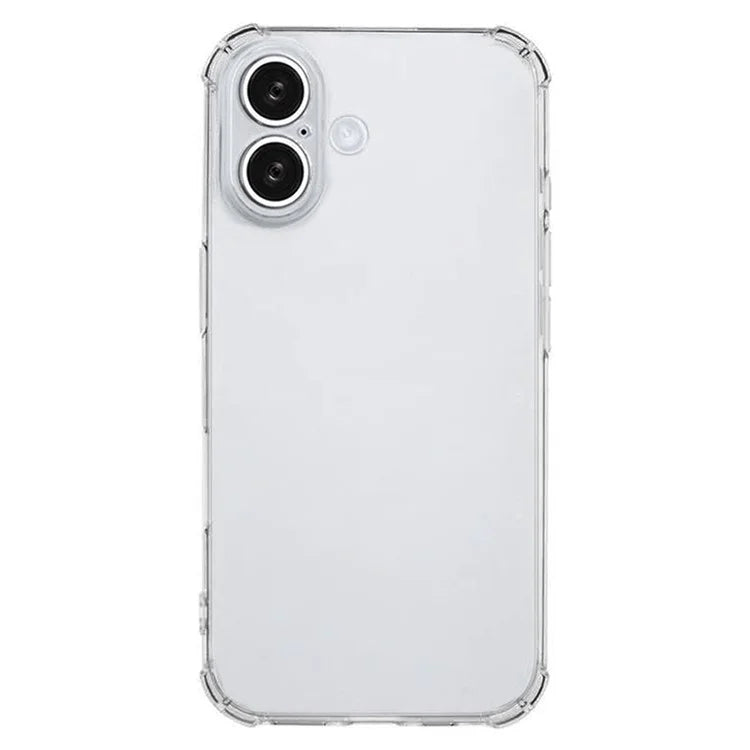 KALEBOL KLB-TPU001 For iPhone 16 Plus Case 1.5mm TPU Transparent Anti-Drop Phone Cover