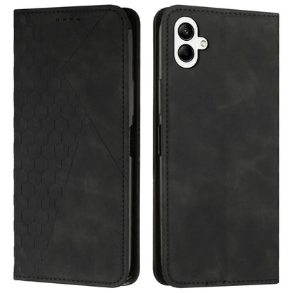 For Samsung Galaxy A06 Phone Cover Imprinted PU Leather Wallet Stand Case