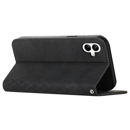 For Samsung Galaxy A06 Phone Cover Imprinted PU Leather Wallet Stand Case