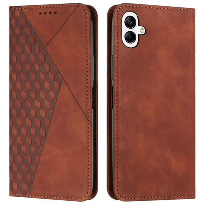 For Samsung Galaxy A06 Phone Cover Imprinted PU Leather Wallet Stand Case