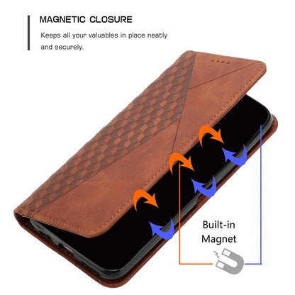 For Samsung Galaxy A06 Phone Cover Imprinted PU Leather Wallet Stand Case