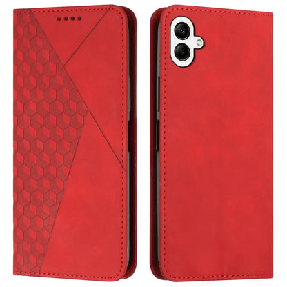 For Samsung Galaxy A06 Phone Cover Imprinted PU Leather Wallet Stand Case