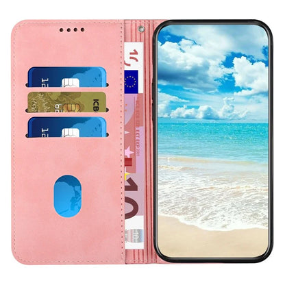 For Samsung Galaxy A06 Phone Cover Imprinted PU Leather Wallet Stand Case
