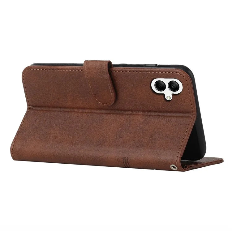 For Samsung Galaxy A06 Case Stand Flip Protective Leather Phone Cover
