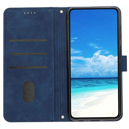For Samsung Galaxy A06 Case Viewing Stand PU Leather Phone Cover Imprinted Pattern