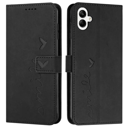 For Samsung Galaxy A06 Case Viewing Stand PU Leather Phone Cover Imprinted Pattern