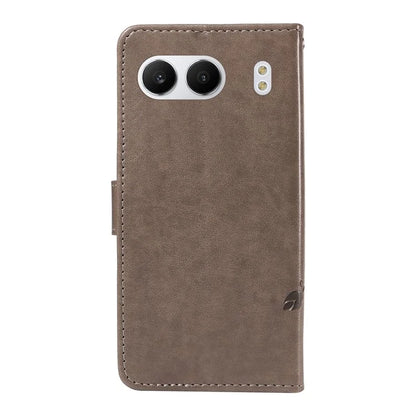 For OnePlus Nord 4 Case Flower Pattern PU Leather Wallet Phone Cover