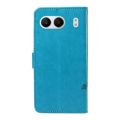 For OnePlus Nord 4 Case Flower Pattern PU Leather Wallet Phone Cover