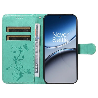 For OnePlus Nord 4 Case Flower Pattern PU Leather Wallet Phone Cover