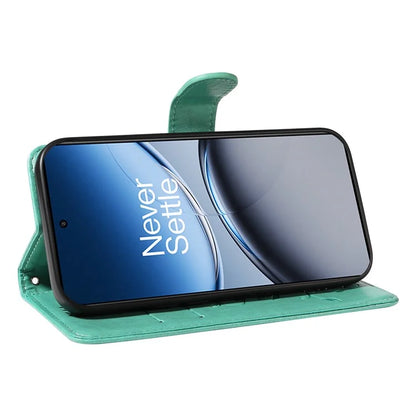 For OnePlus Nord 4 Case Flower Pattern PU Leather Wallet Phone Cover