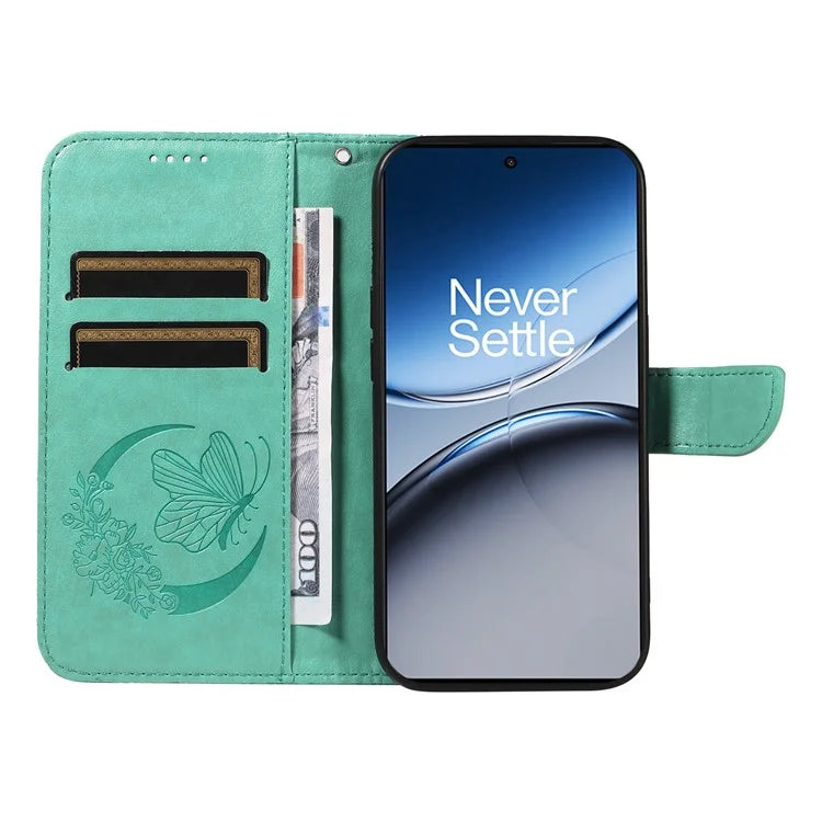 For OnePlus Nord 4 Case Butterfly Pattern Leather Wallet Flip Phone Cover
