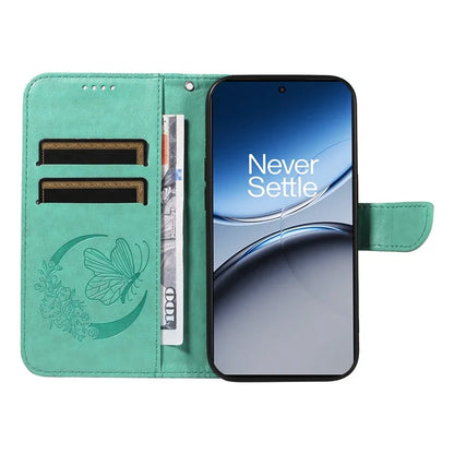For OnePlus Nord 4 Case Butterfly Pattern Leather Wallet Flip Phone Cover