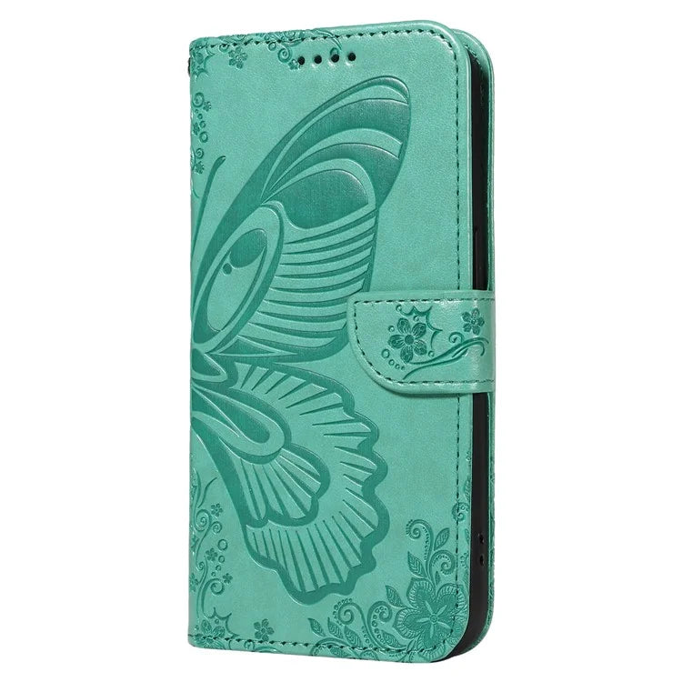 For OnePlus Nord 4 Case Butterfly Pattern Leather Wallet Flip Phone Cover