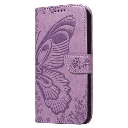 For OnePlus Nord 4 Case Butterfly Pattern Leather Wallet Flip Phone Cover